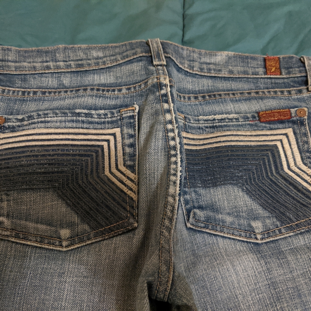 7 for all mankind capris